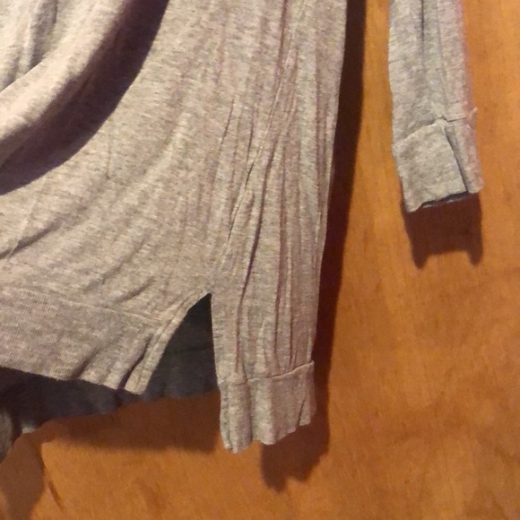 Joe Fresh Women’s Heather Grey Tunic ~ large - Picture 4 of 8